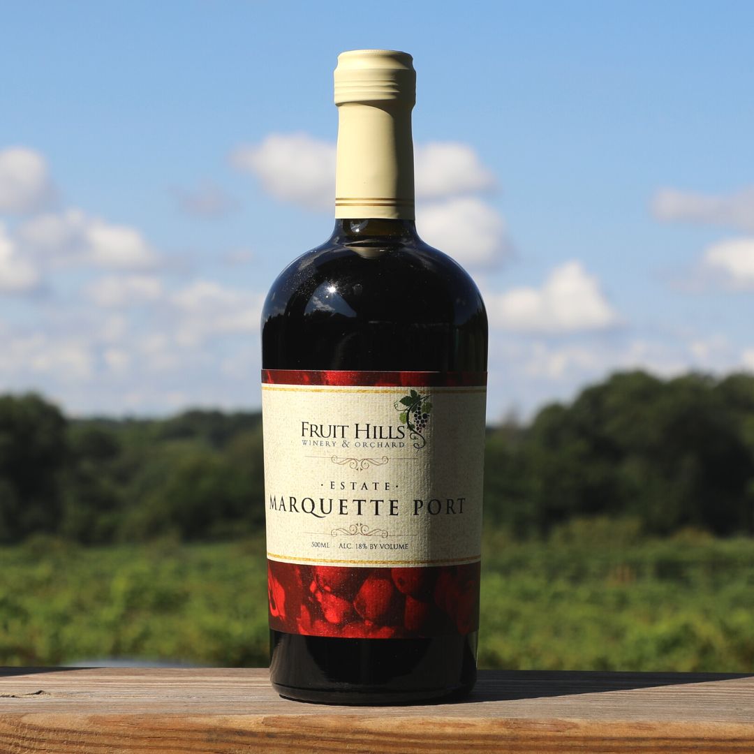 Marquette Port Fruit Hills Winery and Orchard in Bristol, Indiana