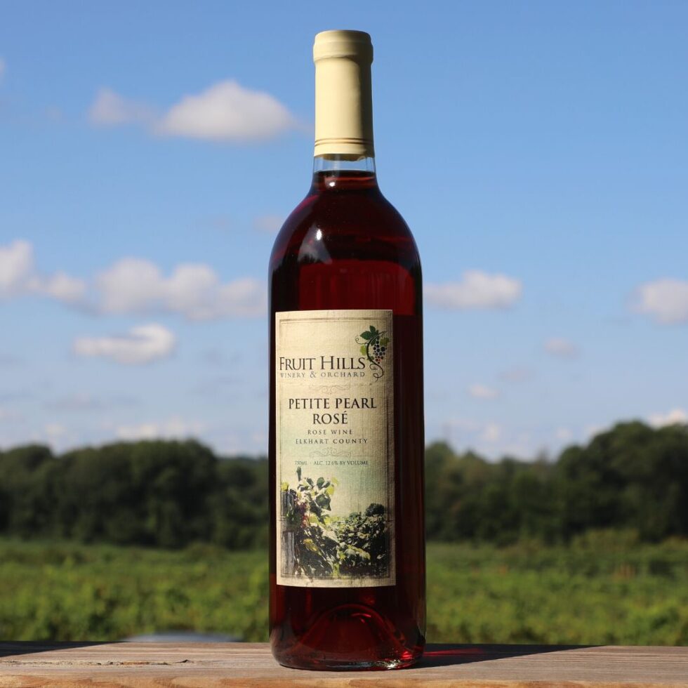 Petite Pearl Rose Fruit Hills Winery and Orchard in Bristol, Indiana